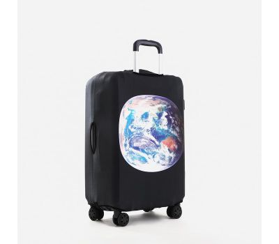 Чёрный чехол на чемодан 20": стиль и защита вашего багажа, изображение 2