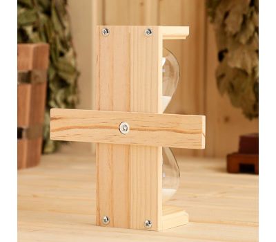 Часы песочные для бани «Люкс», 15 минут – элегантность и точность в каждом сеансе парения!, изображение 5