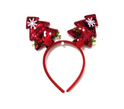 Ободок новогодний с пайетками: изысканное украшение для вашего праздника., изображение 3