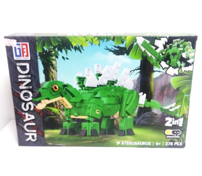 Конструктор Трансформер Dinosaur (260 деталей) – Создайте уникального динозавра и развивайте креативность!, изображение 3