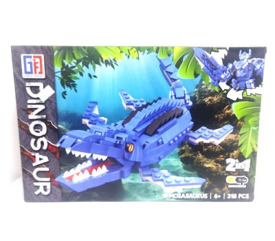 Конструктор Трансформер Dinosaur (260 деталей) – Создайте уникального динозавра и развивайте креативность!, изображение 4