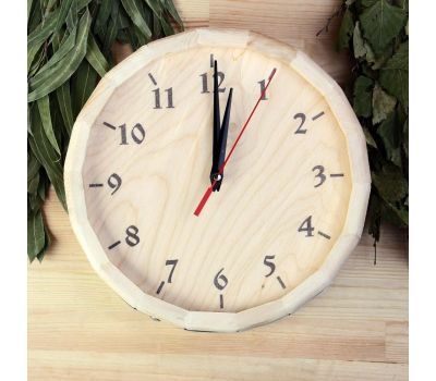 Часы банные бочонок "Классические": стиль и надёжность, изображение 3 Часы банные бочонок "Классические": стиль и надёжность, изображение 3