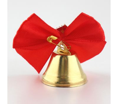 Колокольчик на булавке с бантом на Выпускной, красный, d = 2,6 см, 10шт, изображение 4 Колокольчик на булавке с бантом на Выпускной, красный, d = 2,6 см, 10шт, изображение 4