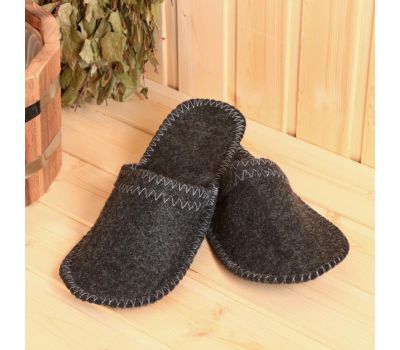 Набор для бани "Серый" из высококачественного войлока, изображение 10