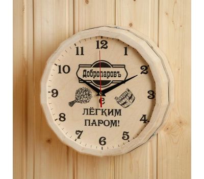 Часы банные бочонок "Добропаровъ": Не упустите момент с легким паром!, изображение 3