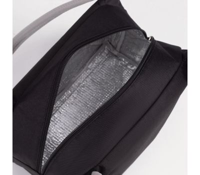 Черная Термосумка на Молнии 8 л: Идеальный Помощник для Ваших Пикников!, изображение 2