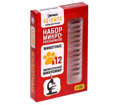 Набор микропрепаратов «Животные» для увлекательных исследований под микроскопом!, изображение 7