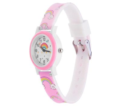 Детские часы наручные "Облака" d-2.8 см: волшебство времени для вашего малыша, изображение 3