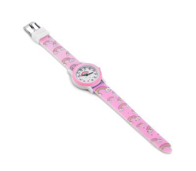 Детские часы наручные "Облака" d-2.8 см: волшебство времени для вашего малыша, изображение 2