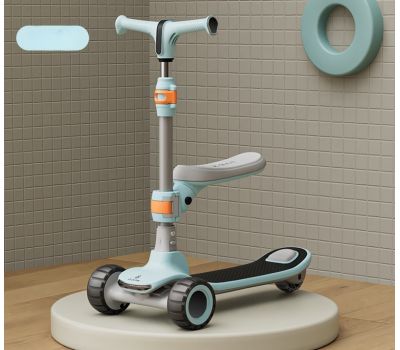 Самокат-беговел 3-колесный SCOOTER MJQ для детей от 3 лет - идеальный выбор для активных прогулок, изображение 3 Самокат-беговел 3-колесный SCOOTER MJQ для детей от 3 лет - идеальный выбор для активных прогулок, изображение 3