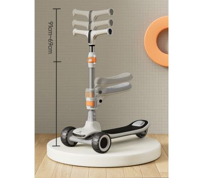 Самокат-беговел 3-колесный SCOOTER MJQ для детей от 3 лет - идеальный выбор для активных прогулок, изображение 7 Самокат-беговел 3-колесный SCOOTER MJQ для детей от 3 лет - идеальный выбор для активных прогулок, изображение 7