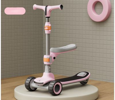 Самокат-беговел 3-колесный SCOOTER MJQ для детей от 3 лет - идеальный выбор для активных прогулок