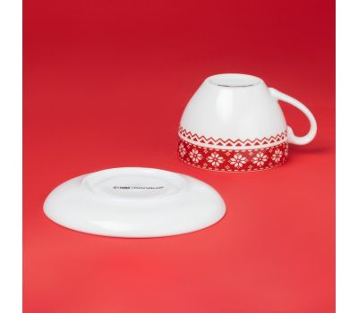 Новогодняя чайная пара «Финский лес», изображение 3