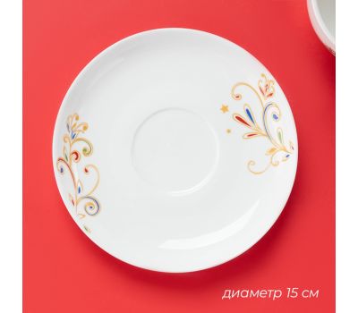 Согрейте зимний вечер теплом и уютом! Чайная пара «Сани Деда Мороза», изображение 4 Согрейте зимний вечер теплом и уютом! Чайная пара «Сани Деда Мороза», изображение 4