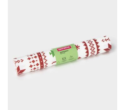 Новогодняя дорожка на стол «Новый год» 180×30 см: Праздничное украшение для вашего стола, изображение 6