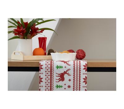 Новогодняя дорожка на стол «Новый год» 180×30 см: Праздничное украшение для вашего стола, изображение 2