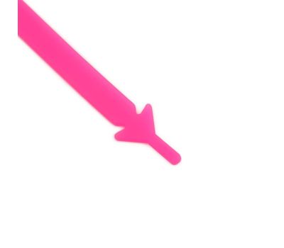 Набор шнурков для обуви, 12 шт, силиконовые, плоские, 13 мм, 9 см, цвет «радужный», изображение 4