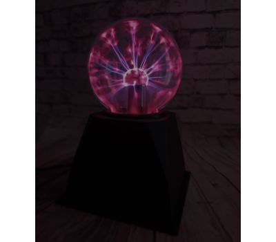 Магический Плазменный Шар Тесла 20 см звукочувствительный – Управляй Световым Шоу!, изображение 2