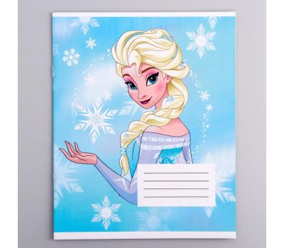 Тетрадь в клетку на 12 листов, "Холодное сердце", формат А5, изображение 4