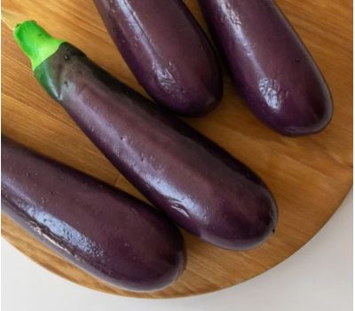 Муляж «Баклажан» для декора, 16,5 см, изображение 2