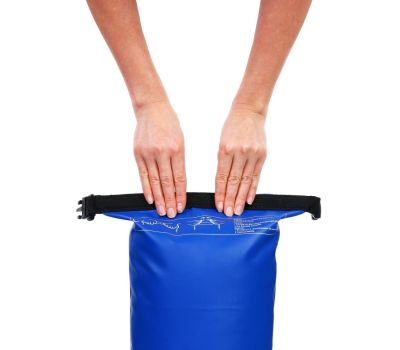 Водонепроницаемый гермомешок YUGANA 10 литров, синий, изображение 6