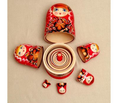 Матрёшка 7 в 1 с художественной росписью, изображение 3