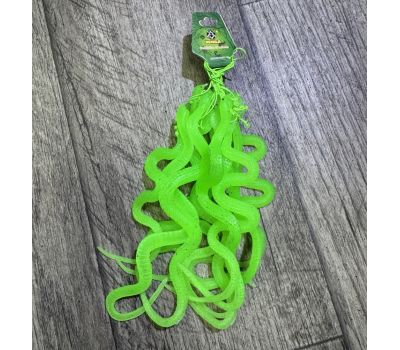 Набор из 2 светящихся искусственных змей длиной 30 см для розыгрышей и вечеринок, изображение 3