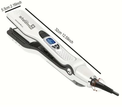 Паровой выпрямитель для волос STEAM Plus: блестящие и гладкие волосы без повреждений, изображение 7