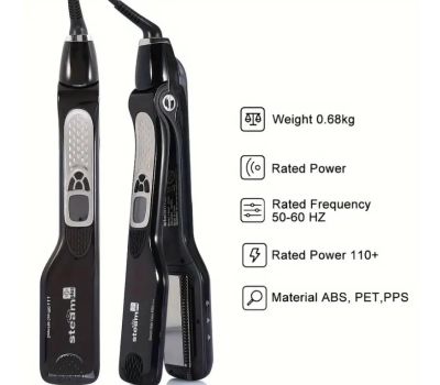 Паровой выпрямитель для волос STEAM Plus: блестящие и гладкие волосы без повреждений, изображение 2