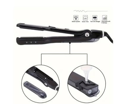 Паровой выпрямитель для волос STEAM Plus: блестящие и гладкие волосы без повреждений, изображение 4