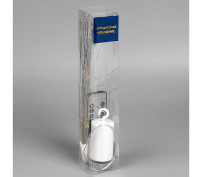 Светодиодная фигура "Салют" с 120 LED огнями — новогодний декор в скандинавском стиле, изображение 4 Светодиодная фигура "Салют" с 120 LED огнями — новогодний декор в скандинавском стиле, изображение 4