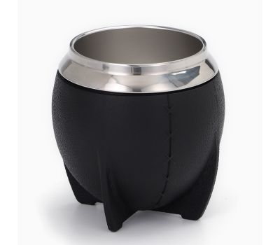 Набор "Калабас для чая Мате" с бомбильей, 250 мл, черный, изображение 4