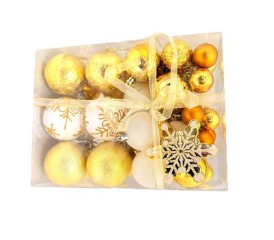 Набор "Шарм - снежинка" — стильные ёлочные игрушки для вашего праздника, изображение 2