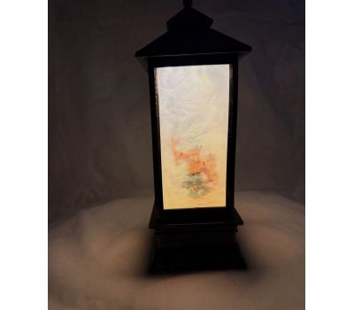 Светодиодная музыкальная фигура «Вьюга» с эффектом снежного вихря и мелодиями, изображение 2