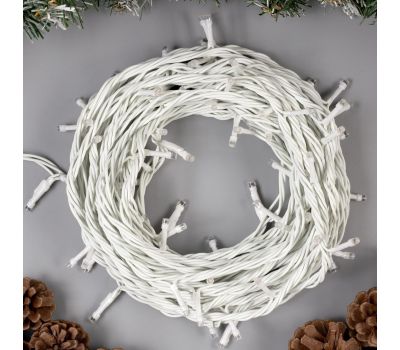 Новогодняя гирлянда «Дождик», 8 м, белый свет: создайте волшебную атмосферу праздника!, изображение 2