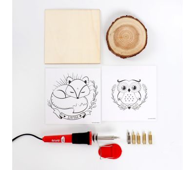 Набор для выжигания и росписи по дереву «Для тебя» — полный комплект для творчества!, изображение 4