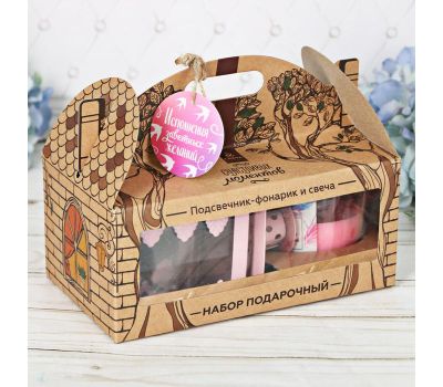 Набор ароматизированной свечи с подсвечником фонарик: создайте атмосферу уюта и романтики!, изображение 3