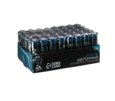 Батарейка алкалиновая Luazon AA (LR6), 4 шт в упаковке — надежное питание для ваших устройств!, изображение 2