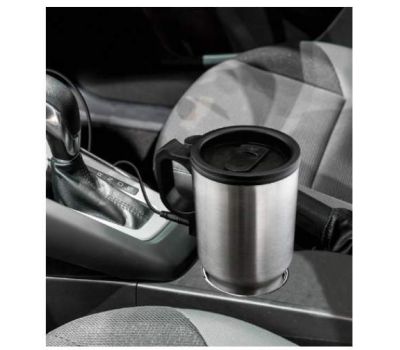 Автомобильная термокружка с электроподогревом — ваш надёжный спутник в долгих путешествиях!, изображение 2