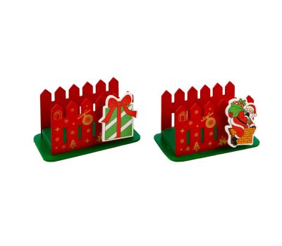 Деревянная новогодняя салфетница: магия праздника на вашем столе, изображение 3