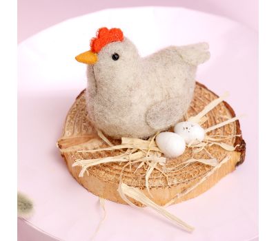 Пасхальный декор «Курочка» — уютный акцент весеннего праздника, изображение 2