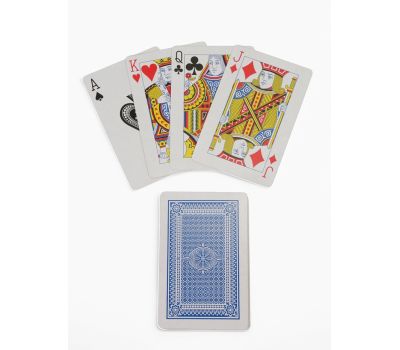 Пластиковые игральные карты «Покер» — набор из 2 прочных колод по 54 карты, изображение 3