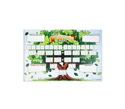 Плакат «Моё родословное древо» 90.6×59.6 см — визуализируйте историю своего рода, изображение 2