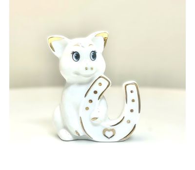 Фарфоровая статуэтка «Свинка счастья»: ваш талисман на удачу и успех, изображение 3