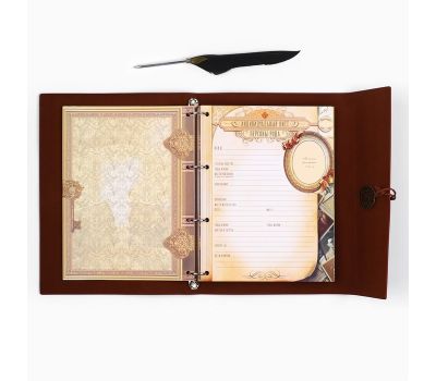 Родословная книга «Наш род» с пером — сохраните историю своей семьи, изображение 12