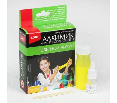 Химические опыты «Лизун» – увлекательный набор для создания цветного слайма и изучения химии!, изображение 3