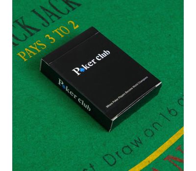 Игральные карты «Poker club»: качество и стиль для ваших игр!, изображение 2 Игральные карты «Poker club»: качество и стиль для ваших игр!, изображение 2