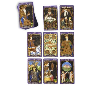 Набор Таро: Учебник «Традиции, психология и практика гаданий» + 78 карт, изображение 11