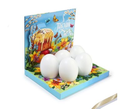 Набор для украшения яиц «Светлой Пасхи!» в 3D коробке — праздник начинается с ярких деталей!, изображение 3
