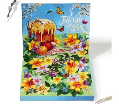 Набор для украшения яиц «Светлой Пасхи!» в 3D коробке — праздник начинается с ярких деталей!, изображение 5